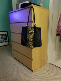 BERGE Large Leather/Pony Hair Bag