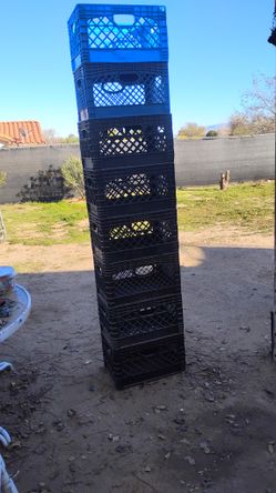 8 Caja Resistente De Plástico Para Todo Uso .