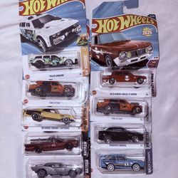 Various Hot Wheels