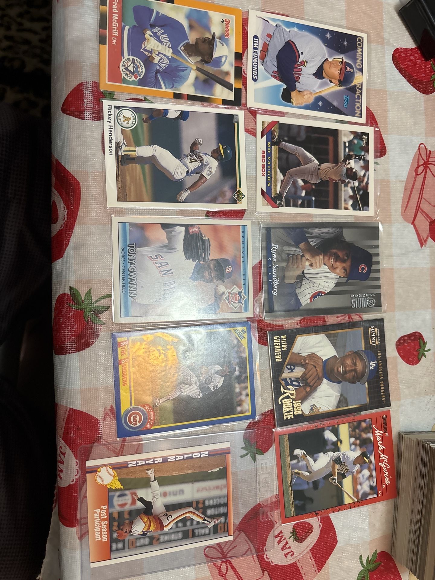 1990 Vintage Baseball Cards