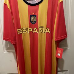 Spain Espana soccer jersey ( size XL ) new with tags $35
