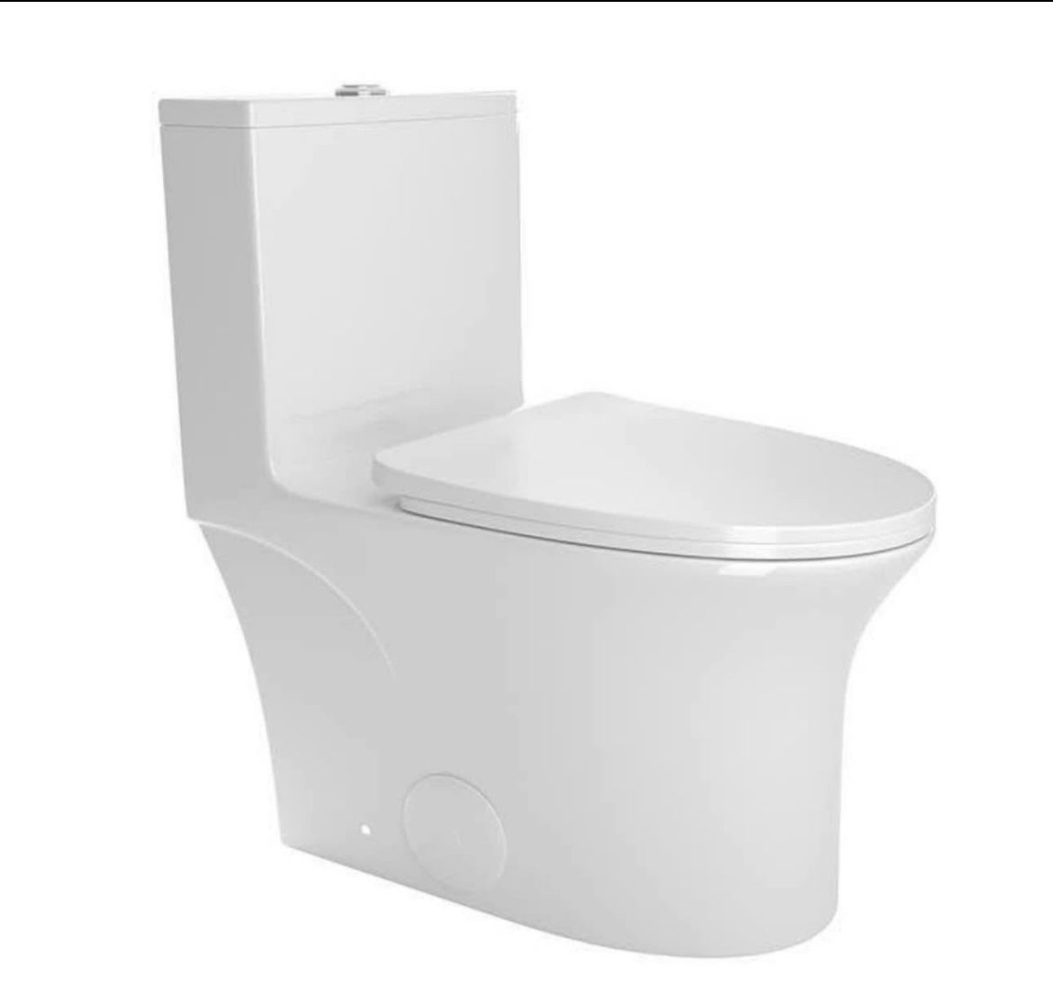1.1/1.6 GPF Elongated Comfort Height Floor Mounted One-Piece Toilet —T039
