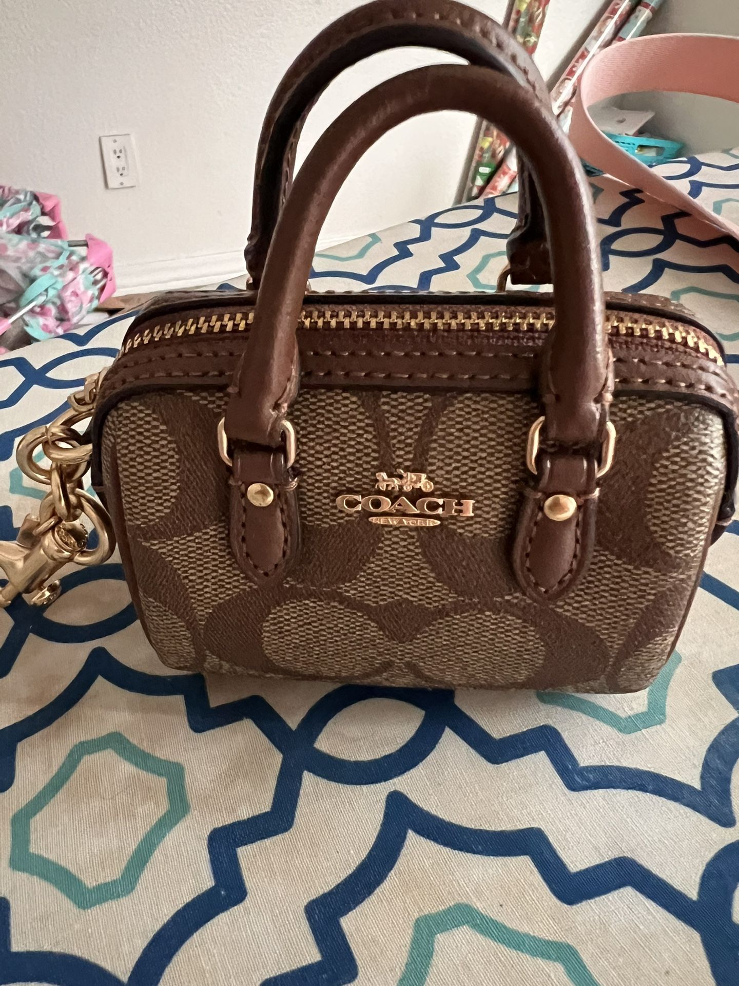 Coach Mini Rowan Bag Charm