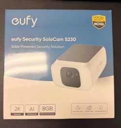 eufy Security SoloCam S230 Solar Powered Security Solution Brand New in Box