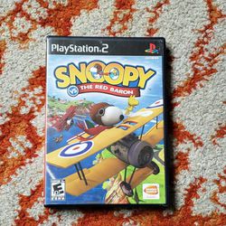 Snoopy vs The Red Baron for Sony PS2 [B5] 