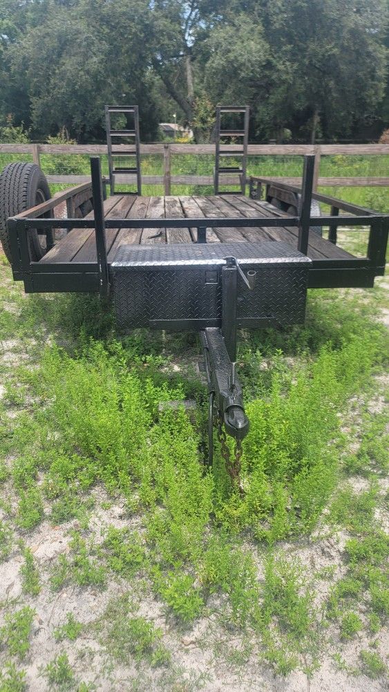 Heavy Equipment Trailer 7x16