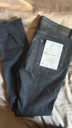 purple jeans