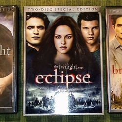 Three Of The Twilight Movies