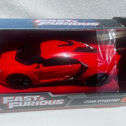 Fast and furious RC car