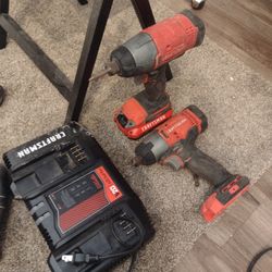 2 Craftsman 20v Impact Driver 