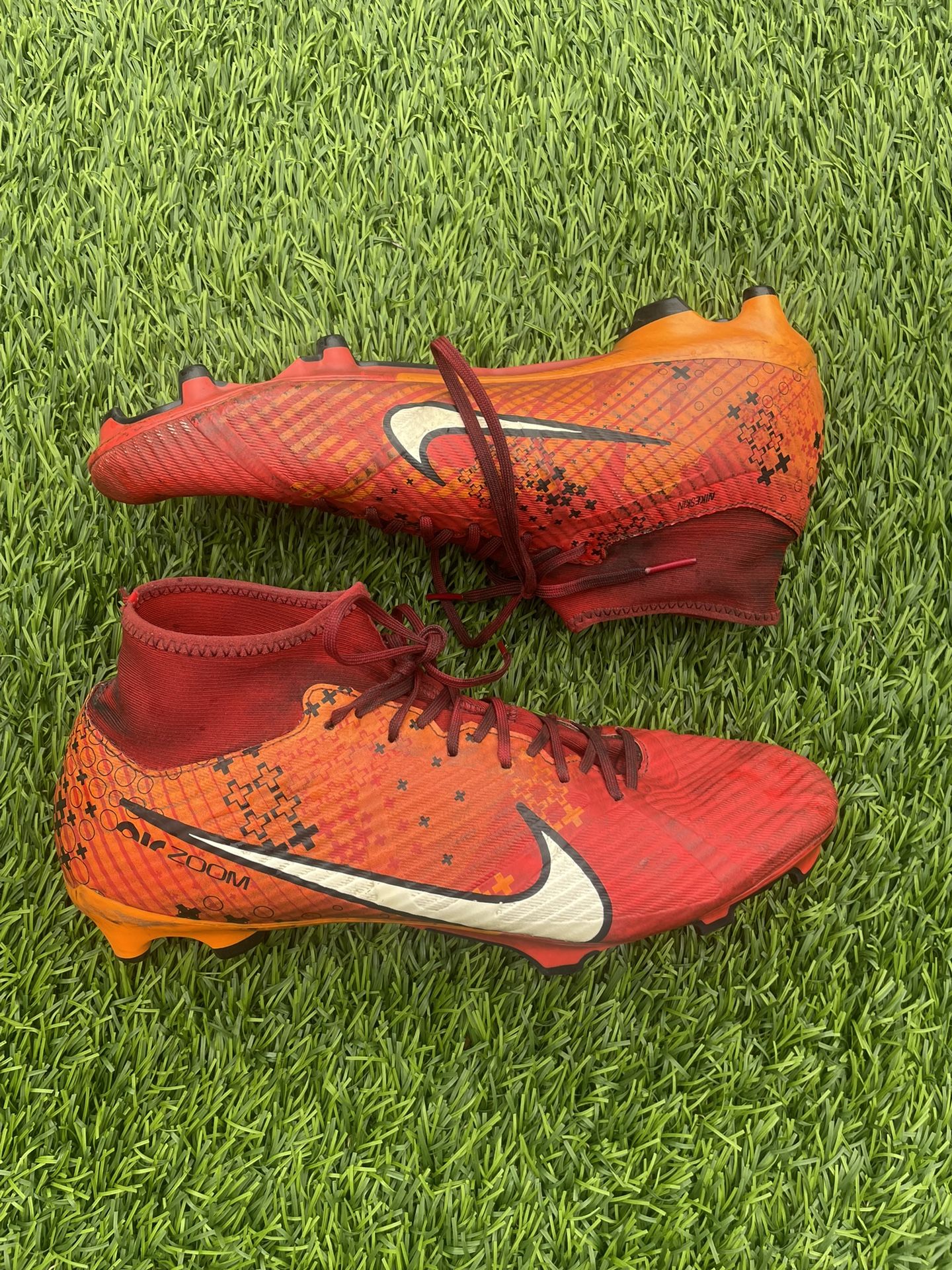 GARNACHO Zoom Mercurial Superfly 9 Academy MDS MG 'Dream Speed - Light Crimson SOCCER CLEATS