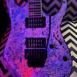 Ibanez RG Haloflash 90’s Rare! Tim Henson Pick ups Upgrade Gotoh 1996 Trem W/ Brass Block! Parts Alone Worth Asking. 