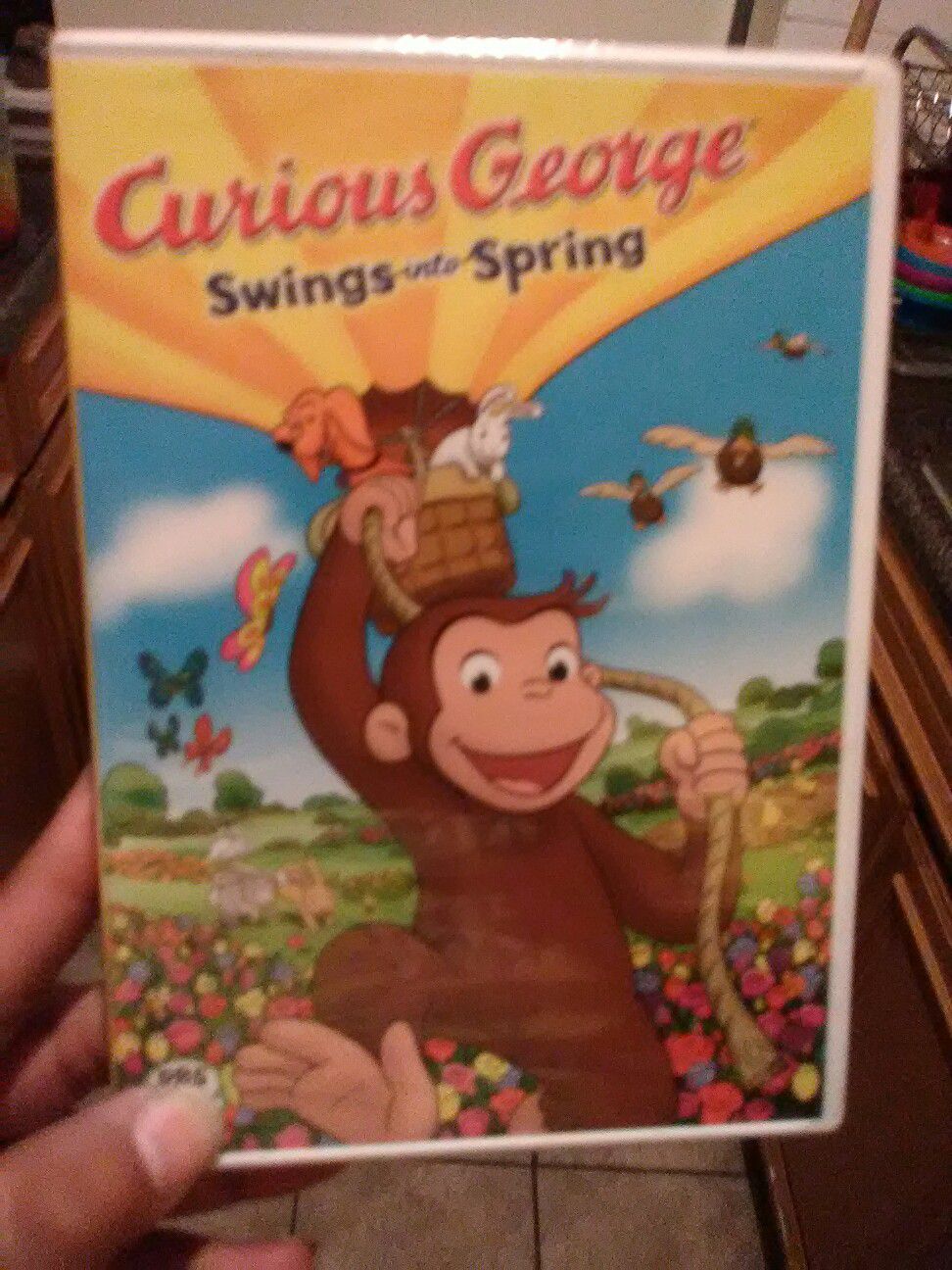 Curious George Swings Into Spring DVD