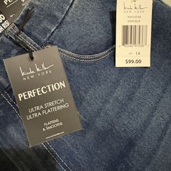 Nicole Miller Jeans size 14 brand new with tags asking $40 Obo 