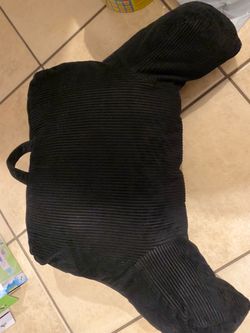 Black Corduroy pillow