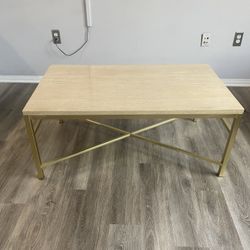 Fake granite coffee table