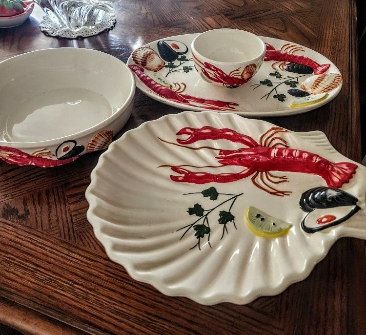 Crayfish Themed China