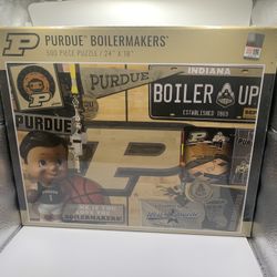 500 Pc Puzzle Perdue Boilermakers By You The Fan
