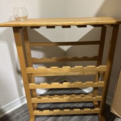 Wooden Wine Rack