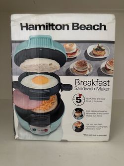 Hamilton Beach breakfast sandwich maker