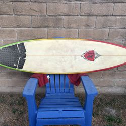 Surfboard 6’ 5”  Dan Taylor Of Costa Mesa 