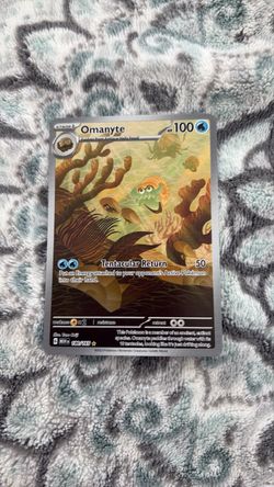 Pokemon Card: Omanyte IR 151
