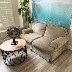 Beige Loveseat Couch- Delivery And Installation Included‼️