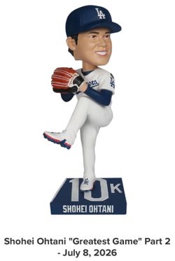 Shohei Ohtani & Freddie Freeman Bobblehead * LA Dodgers