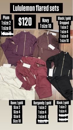 Lululemon and alo sets