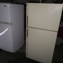 (2) Refrigerator/Freezers For Sale 60.00 And 95.00 Each 