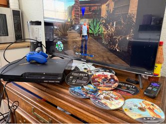 PS3 with games