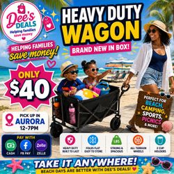 Heavy Duty Wagon BRAND NEW IN BOX ONLY $40