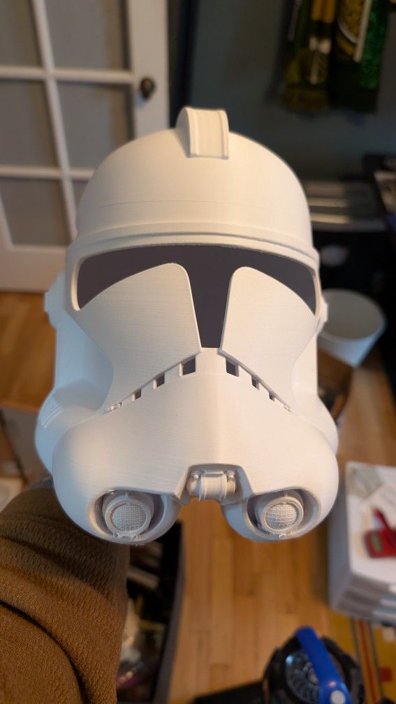Unfinished Star Wars Clone Trooper Helmet Child Size