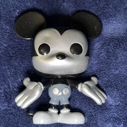 Funko Pop Disney Store D23 Metallic Mickey Mouse 01 Exclusive 2011 LOOSE 