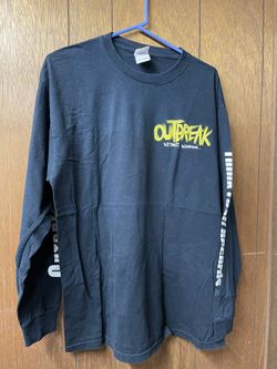 Outbreak Black Longsleeve Size XL 2010 Tour Shirt