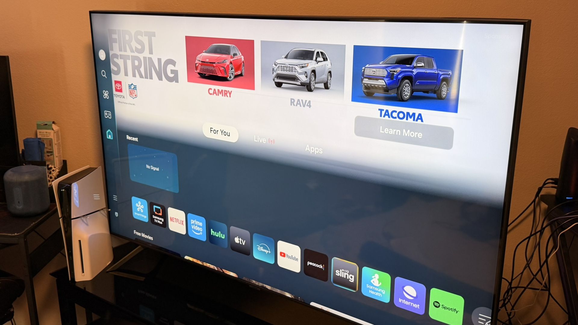 SAMSUNG 65 inch TV, Smart, 4K