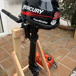 6hp Mercury Outboard Long Shaft 4 Stroke