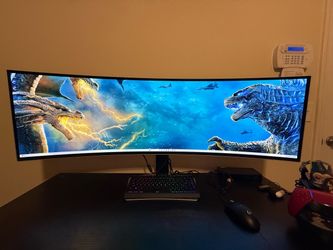 Samsung 49" Odyssey (G93SC) Series QD-OLED Curved Gaming Monitor