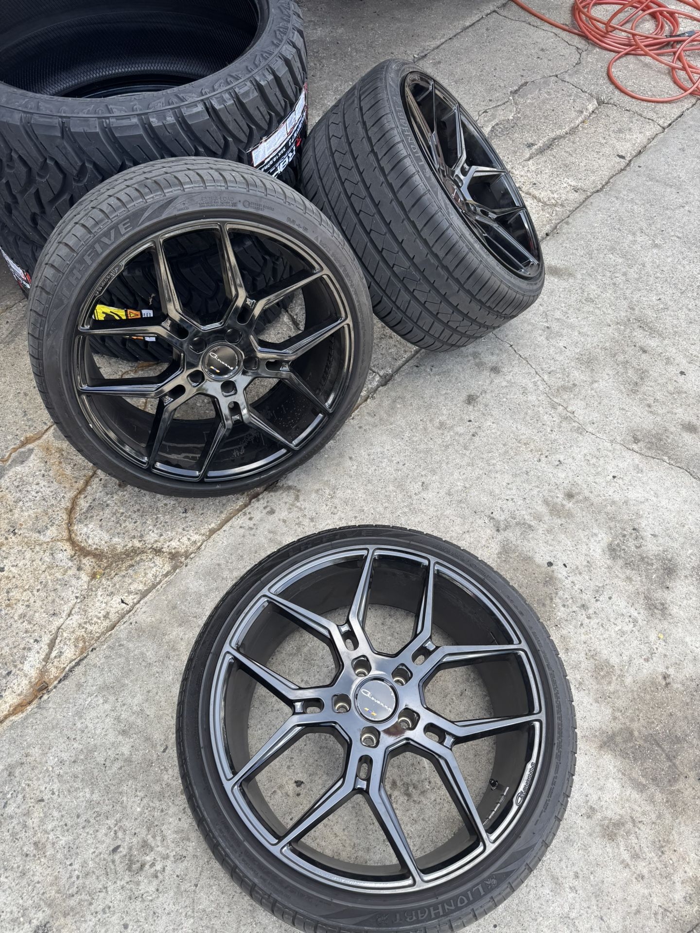 Giovanna Haleb Black Rims 20”