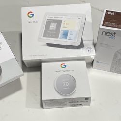 Google Nest Home Products 