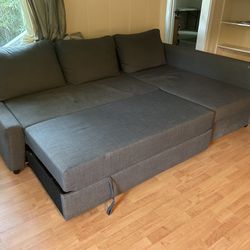 IKEA Sleeper Sectional Couch With Storage