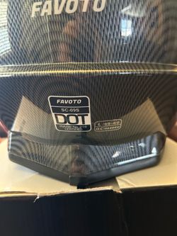 Casco de motociclista para adulto .(nuevo)