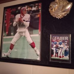 Buffalo Bills Jim Kelly Framed Picture