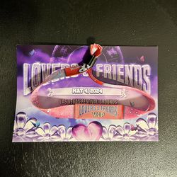 1 VIP Ticket To Lovers & Friends Fest