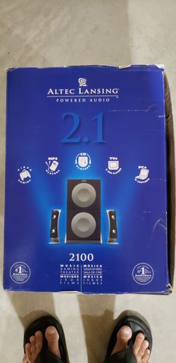 Brand new Altec Lansing speakers