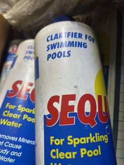 Pool Clarifier – SEQUA Brand – Clear Pool Water Fast – New