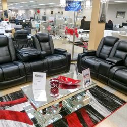 Electric Power Reclining Sofa