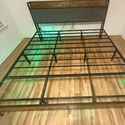 King Size Frame Super Strong With Outlets