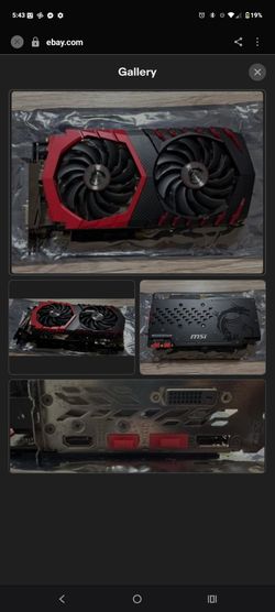 Graphics card. MSI