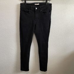  711 Skinny Levi’s Jeans Women’s Black Wash Size 30